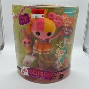 Lalaloopsy Lala Oopsie Princess Nutmeg Full Size Doll with Pet Rabbit~NIB
